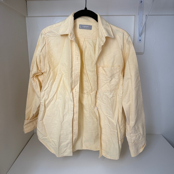 Everlane Butter Yellow Button Down - Picture 1 of 4